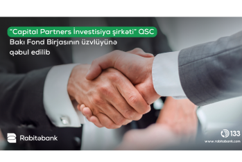 “Capital Partners İnvestisiya şirkəti” QSC Bakı Fond Birjasının üzvlüyünə - QƏBUL EDİLİB