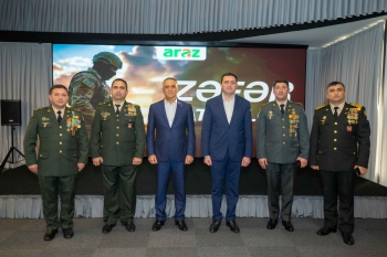 “Araz” supermarketlər şəbəkəsi “Zəfər xatirələri” sənədli filmini -[red] TƏQDİM EDİB[/red] | FED.az