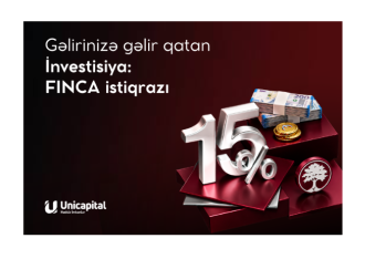 "Unicapital" təqdim edir:  FINCA-nın yüksək gəlirli manat istiqrazları