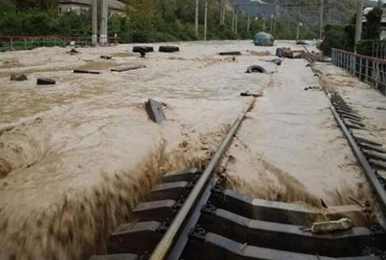 Soçi suyun altında qalıb - VİDEO, FOTO