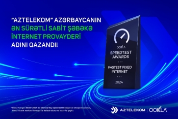 “Aztelekom”  Azərbaycanın ən sürətli internet provayderi seçildi