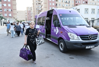 Şuşa şəhərinə növbəti köç karvanı yola salınıb - FOTO | FED.az