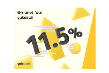 "Yelo Bank"dan illik 11.5%-dək qazandıran - YENİ TƏKLİF