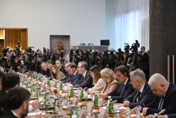 Serbiya prezidenti Azərbaycanın Zirə kəndinin məhsullarını tərifləyib: "Çox ləzizdir"