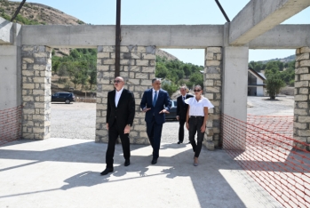 Prezidenti İlham Əliyev və  Mehriban Əliyeva “Hacıkənd” istirahət kompleksinin tikintisi ilə tanış olublar - YENİLƏNİB