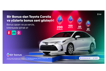 Bir Bonus - Toyota Corolla və yüzlərlə bonus qazandırır