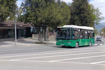 Xankəndidə şəhərdaxili avtobus marşrutları fəaliyyətə başlayıb