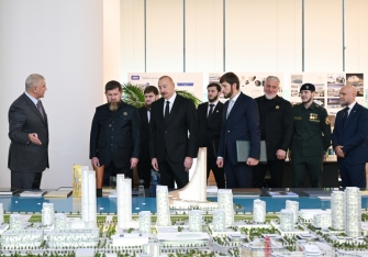 İlham Əliyev və Ramzan Kadırov “Bakı Ağ Şəhər”də - [red]FOTOLAR[/red] | FED.az