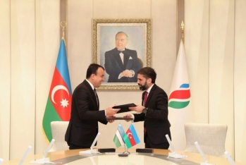 SOCAR “Uzbekneftegaz” ilə niyyət protokolu imzalayıb - FOTOLAR