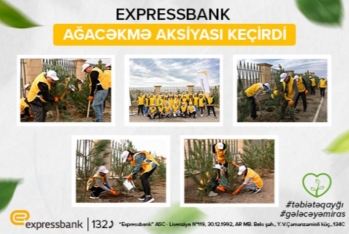 Expressbank silsiləvi - EKOLOJİ LAYİHƏLƏR KEÇİRİR