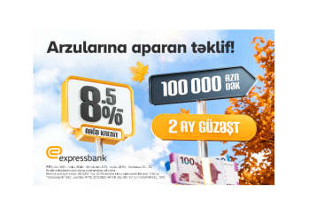 Bu bank minimum 8.5%-lə kredit - TƏKLİF EDİR