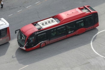"Baku Bus"un avtobusu piyadanı - Vuraraq Öldürüb