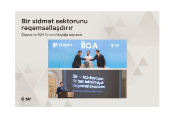 Bir ekosistemi xidmət sektorunda müştəri təcrübəsini rəqəmsallaşdırır