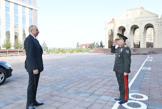 Prezident Ramil Usubovla açılışda