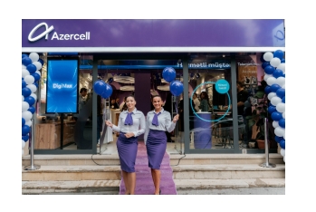 Azercell ilk  yeni nəsil diler mağazasını istifadəyə verir
