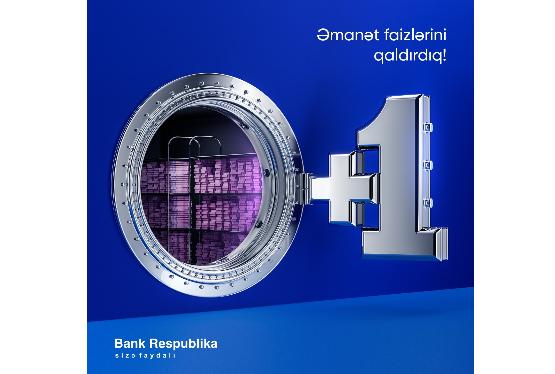 "Bank Respublika" yeni il öncəsi depozit faizlərini 1% yüksəldib