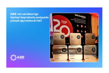 ABB sahibkarlığın maliyyələşdirilməsi sahəsində Mərkəzi Asiyanın - ƏN YAXŞI BANKLARINDANDIR!