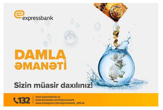 "Expressbank" "Damla depoziti”ni təqdim edib