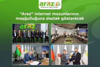“Araz” supermarketlər şəbəkəsi internat məzunlarının məşğulluğuna - DƏSTƏK GÖSTƏRƏCƏK