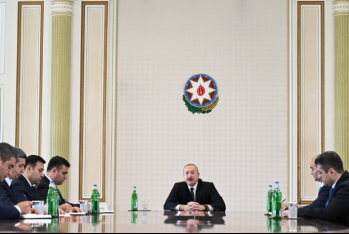 İlham Əliyev yeni səlahiyyətli nümayəndə və yeni icra başçılarını qəbul edib