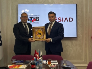 Türkiyə və Makedoniya iş adamları ATİB-də bir araya gəldilər - [red]FOTOLAR [/red] | FED.az