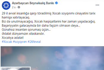 Xocalını unutmayan Azərbaycan bankları - FOTOLAR | FED.az