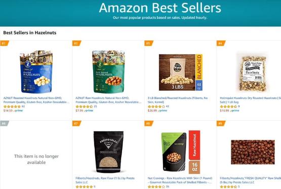 Azərbaycan fındığı “Amazon”da "Best seller" oldu