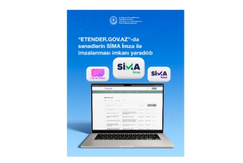 Dövlət satınalmalarında sənədlər “SİMA İmza” İLƏ İMZALANACAQ – YENİLİK