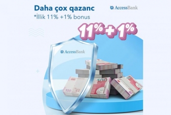 "AccessBank"la - 2 DƏFƏ QAZAN!