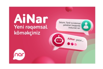 “Nar” “AiNar” rəqəmsal köməkçisini istifadəyə verdi