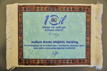NEQSOL Holding autizmli şəxslərə dəstək üçün BSİB ilə əməkdaşlığa başlayır - FOTOLAR | FED.az