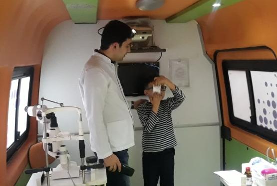 «Мобильная Глазная Клиника» Azercell посетила Агдам
