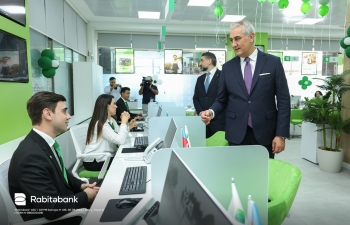 Rabitəbank 32-ci filialını Bakıxanovda açdı - [red]FOTOLAR[/red] | FED.az